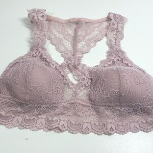 - Top shop Bralette old rose color size 6